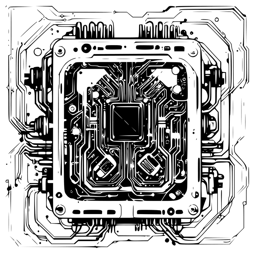 Quantum ComputerPrompt: "A futuristic computer with a transparent casing and glowing circuits."